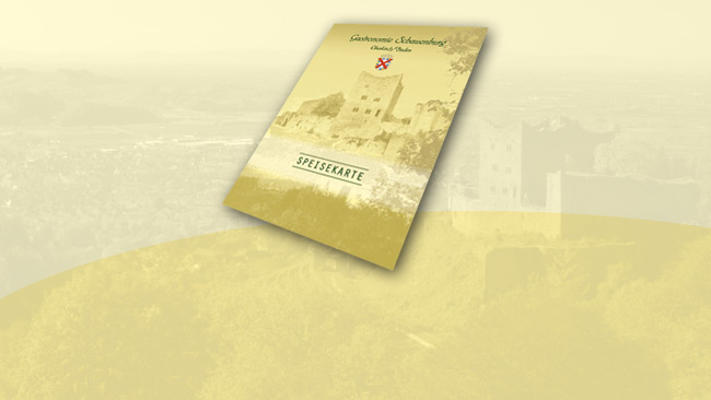 Neue Speisekarte in der Burgwirtschaft Sildeshow Neue Speisekarte in der Burgwirtschaft